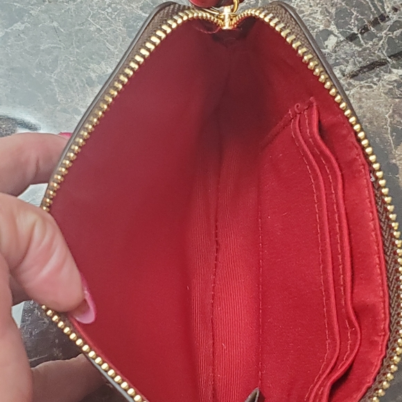 Coach Corner Zip Wristlet - Picture 3 of 5